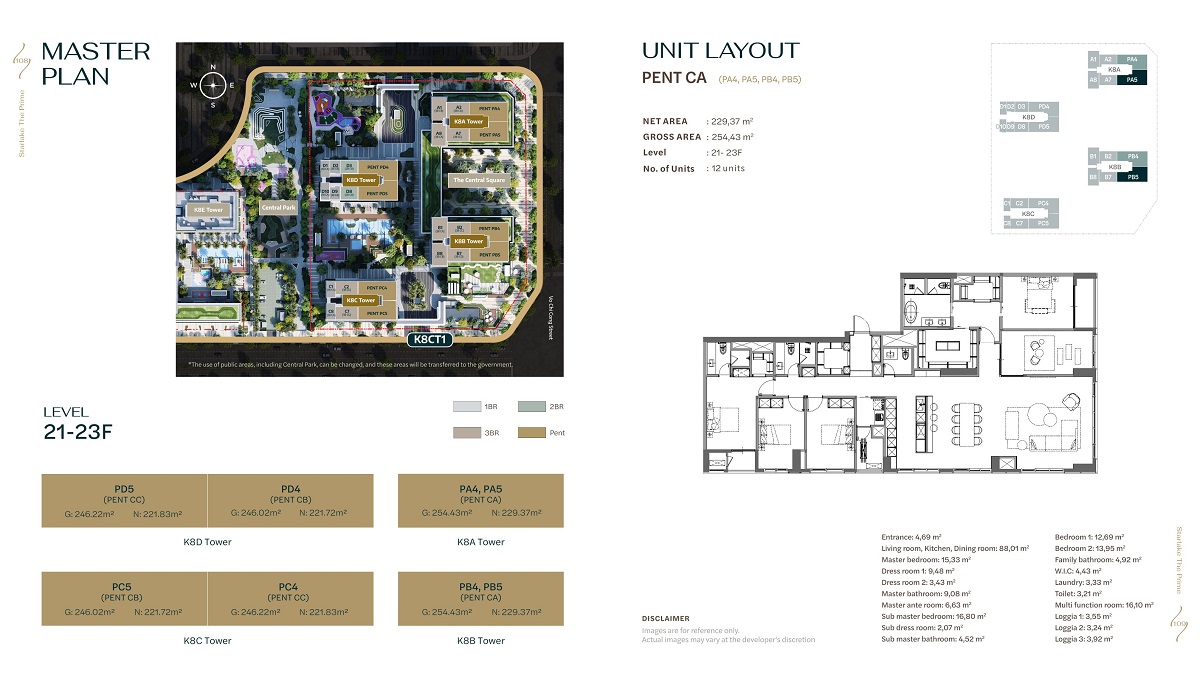 Penthouse The Prime Starlake 1 vị trí penthouse the prime starlake